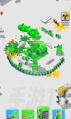 玩具军抽签防守