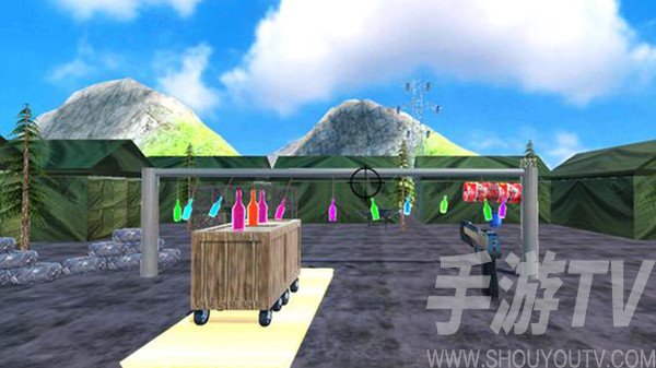 瓶子射击学院3D