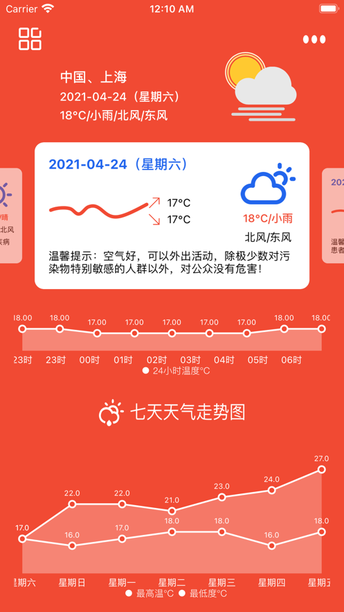 絢燦天氣助手