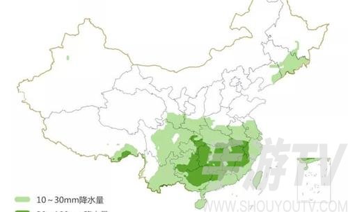 2021五一全国天气预报图