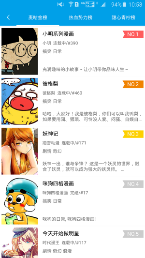 呱呱漫画截图