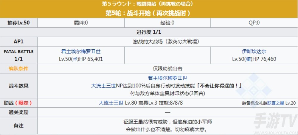fgofr联动活动主线剧情本配置 桌上游戏默示录攻略大全之主线剧情关卡