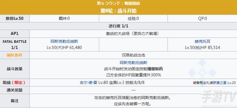 fgofr联动活动主线剧情本配置 桌上游戏默示录攻略大全之主线剧情关卡