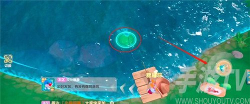 摩尔庄园手游收杆方法教程