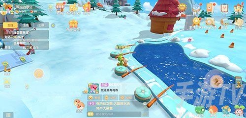摩尔庄园手游雪山钓鱼场在哪里？雪山钓鱼场位置大全图片3