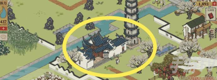 江南百景图玉如意位置分享 玉如意在哪里