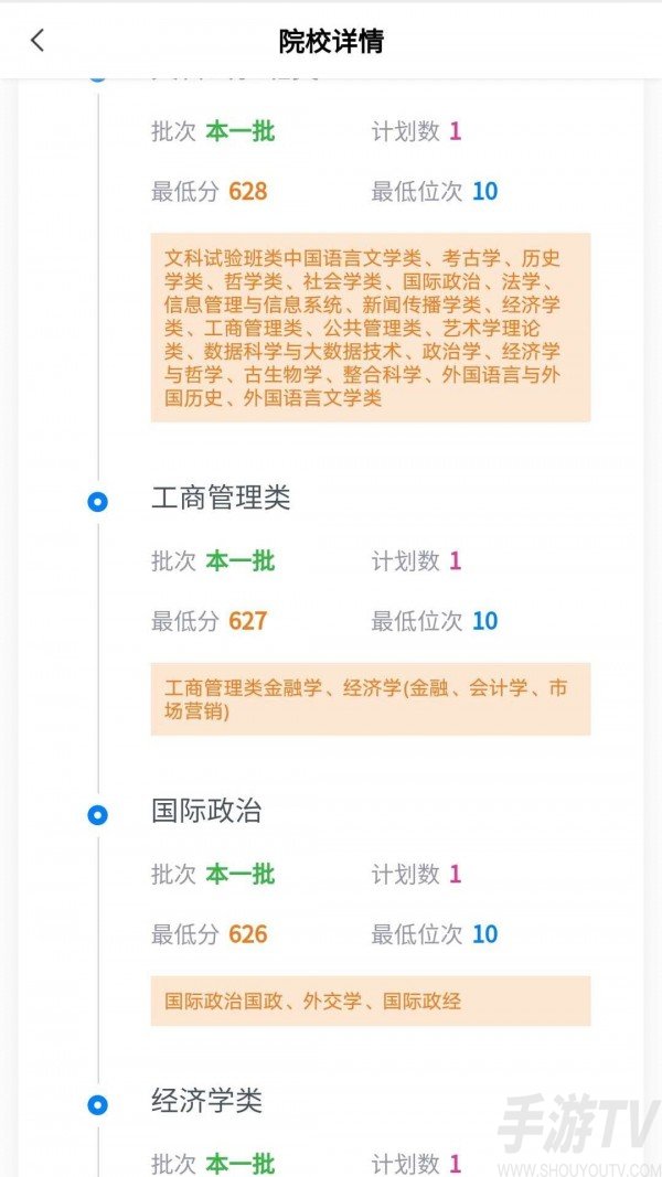 大学志愿报考