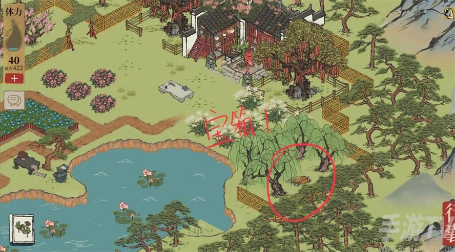 江南百景图钱塘春行宝箱在哪 钱塘春行宝箱位置