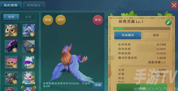 创造与魔法祈愿灵翼技能介绍大全 祈愿灵翼技能资质详解