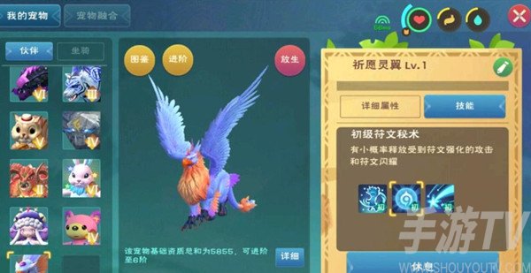 创造与魔法祈愿灵翼技能介绍大全 祈愿灵翼技能资质详解