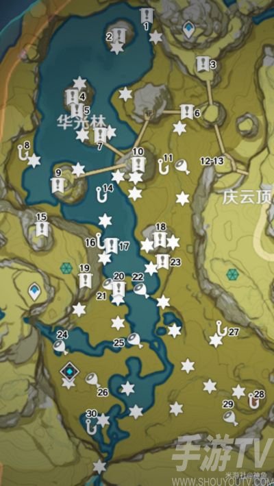 原神逐月符有什么用 逐月符宝箱分布图位置大全
