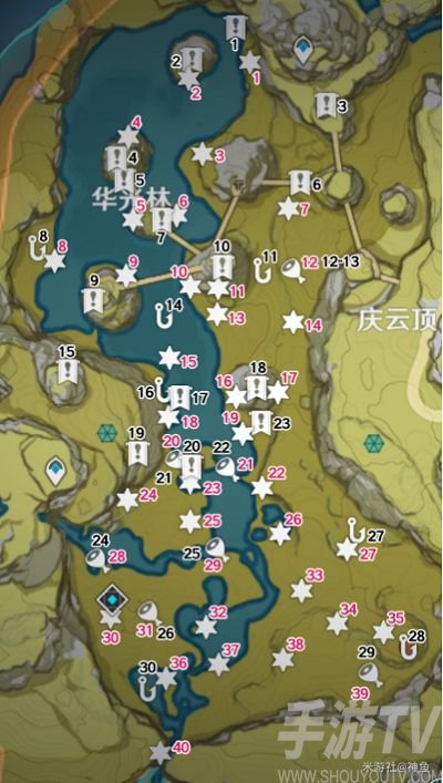 原神逐月符有什么用 逐月符宝箱分布图位置大全