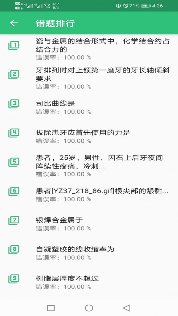 口腔医学技术主治医师截图