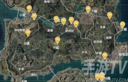 和平精英车库位置在哪些地方 全图车库位置分布图一览