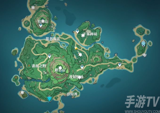 原神鹤观岛石板位置信息 鹤观岛石板位置一览
