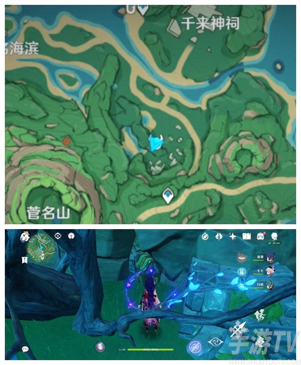 原神2.2鹤观岛迷雾宝箱位置详情 鹤观岛隐藏宝箱位置坐标攻略
