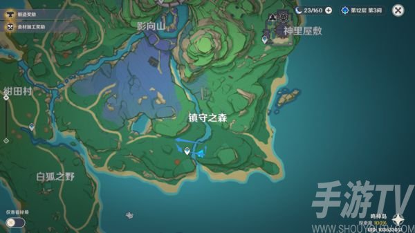 原神2.2版稻妻城伐木路线图具体 稻妻城伐木路线有哪些