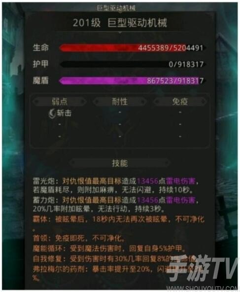 地下城堡3魂之诗巨型驱动机械怎么打 巨型驱动机械打法