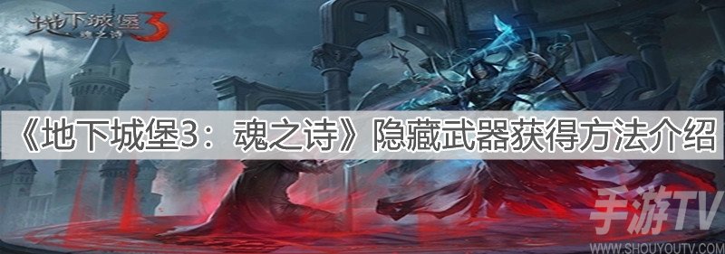 地下城堡3魂之诗隐藏武器大全 隐藏武器怎么获得