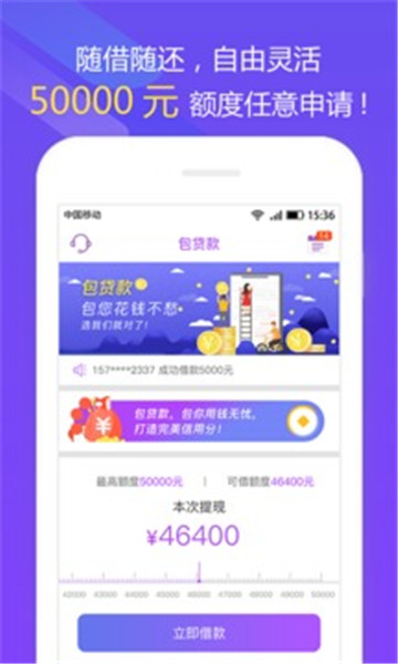 萌分期贷款app截图