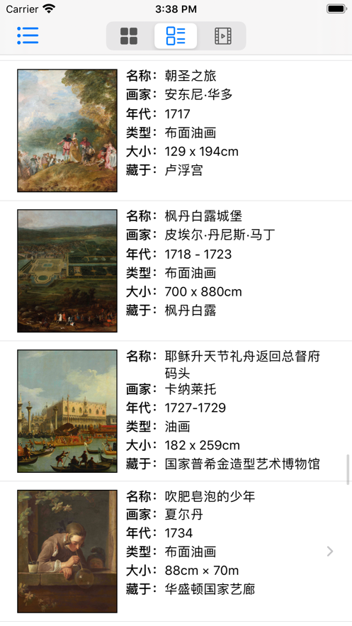 世界名畫欣賞