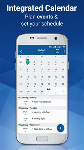 BlueMail截图