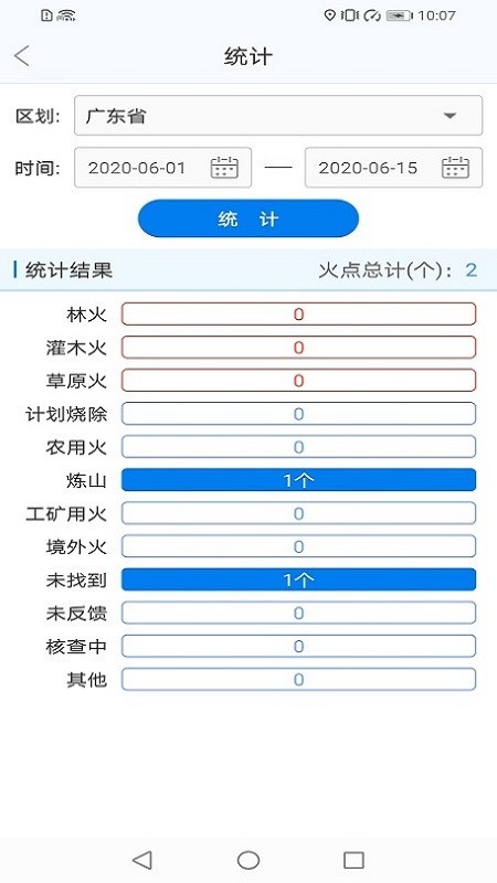 国家林草防火感知