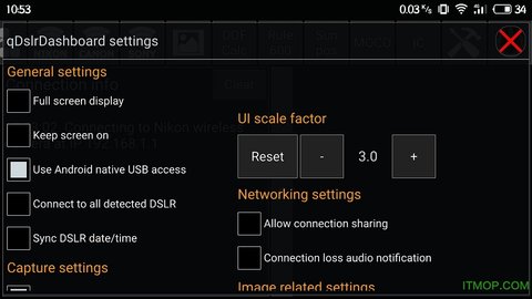 qDslrDashboard