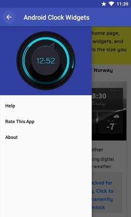 AndroidClockWidgets