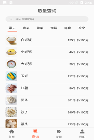 小鱼食物日志