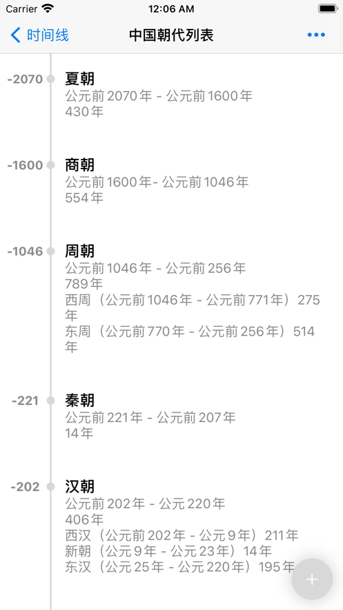 一脈時間線