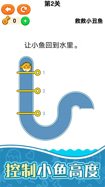 下水道拉杆救救小醜魚