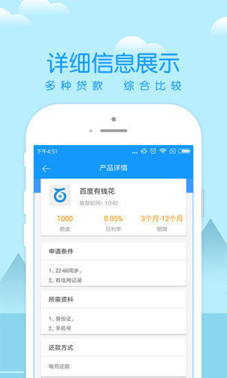 点贷借钱app截图