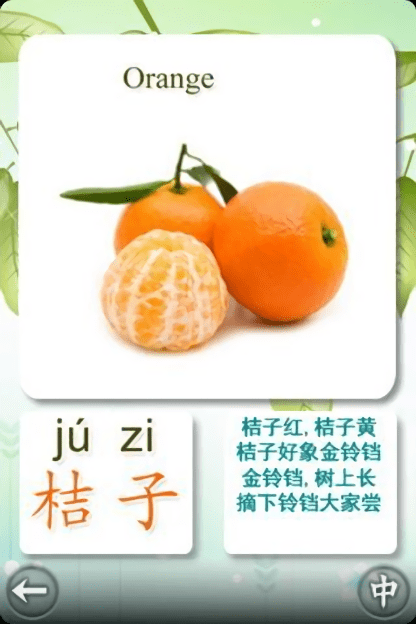 寶寶識水果