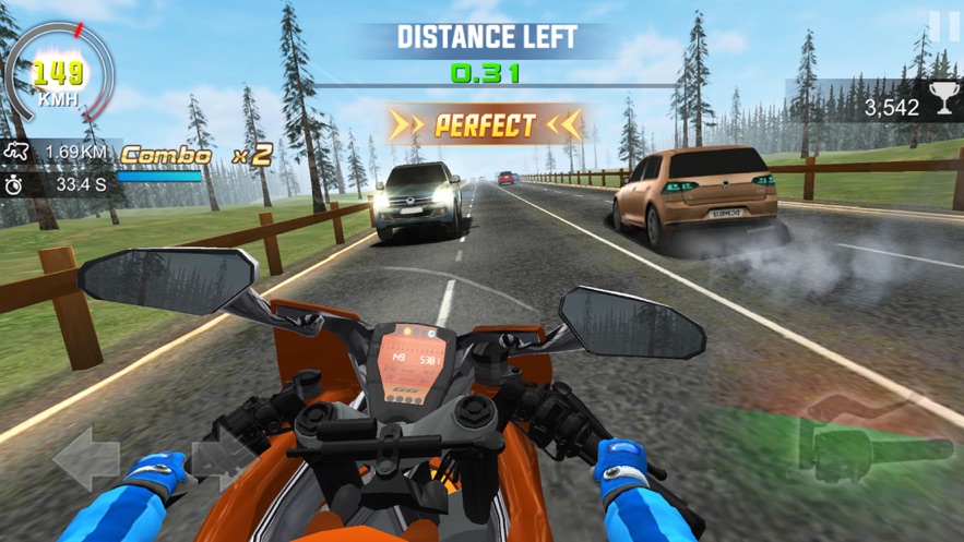 狂热摩托暴力摩托车模拟驾驶赛车