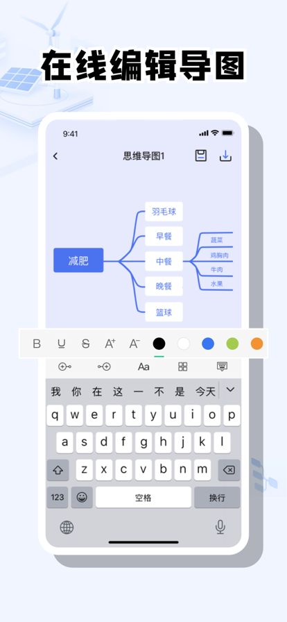 铎达思维导图截图