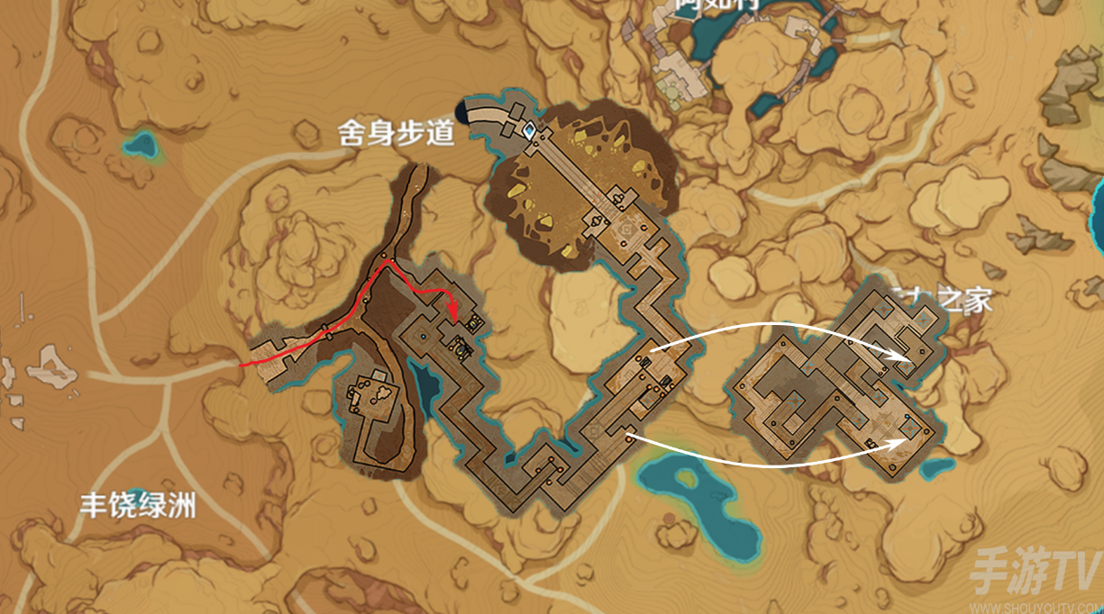 原神须弥沙漠奇馈宝箱全收集攻略