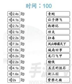 抖音汉字找茬王堃连台词与影视剧通关攻略大全