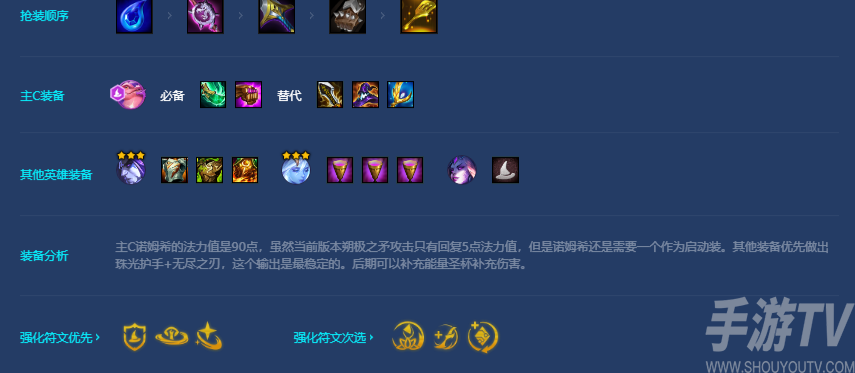 金铲铲之战秘法诺姆希阵容玩法攻略