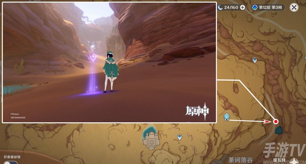 《原神》须弥沙漠观景点攻略