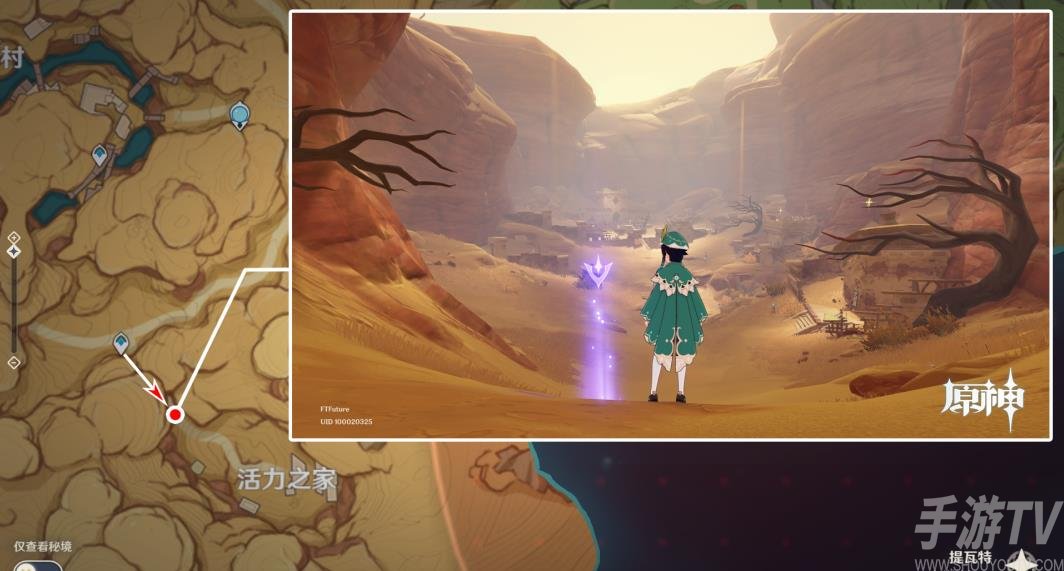 《原神》须弥沙漠观景点攻略