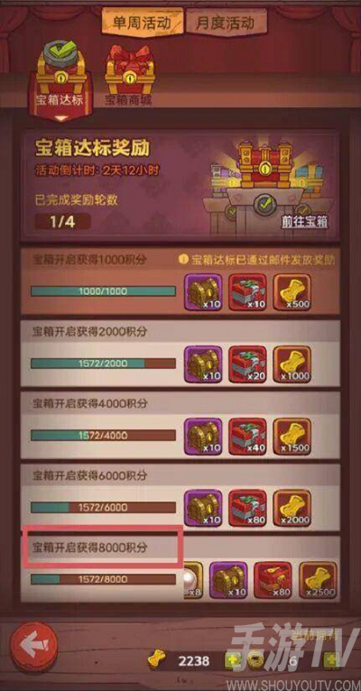 咸鱼之王宝箱周活动兑换攻略