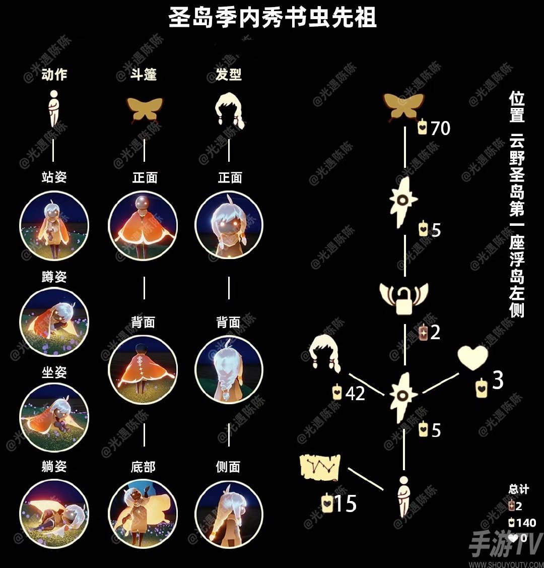 光遇10.20复刻先祖在哪里 2022年10月20日复刻先祖位置介绍[多图]图片3