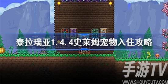 泰拉瑞亚1.4.4史莱姆宠物怎么入住 泰拉瑞亚全史莱姆宠物入住攻略分享