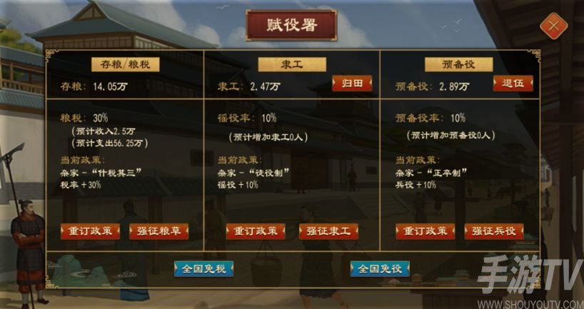 大周列国志调整税率方法