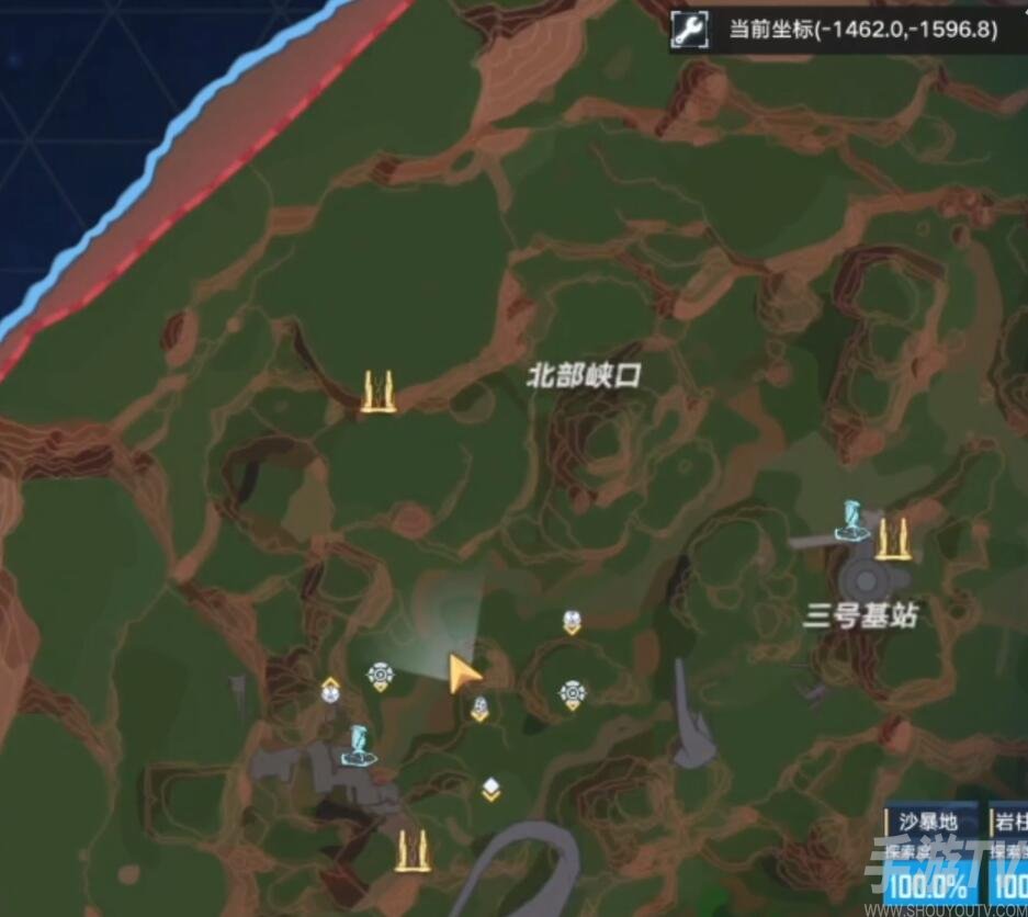 幻塔迷瘴沼泽风景点位置
