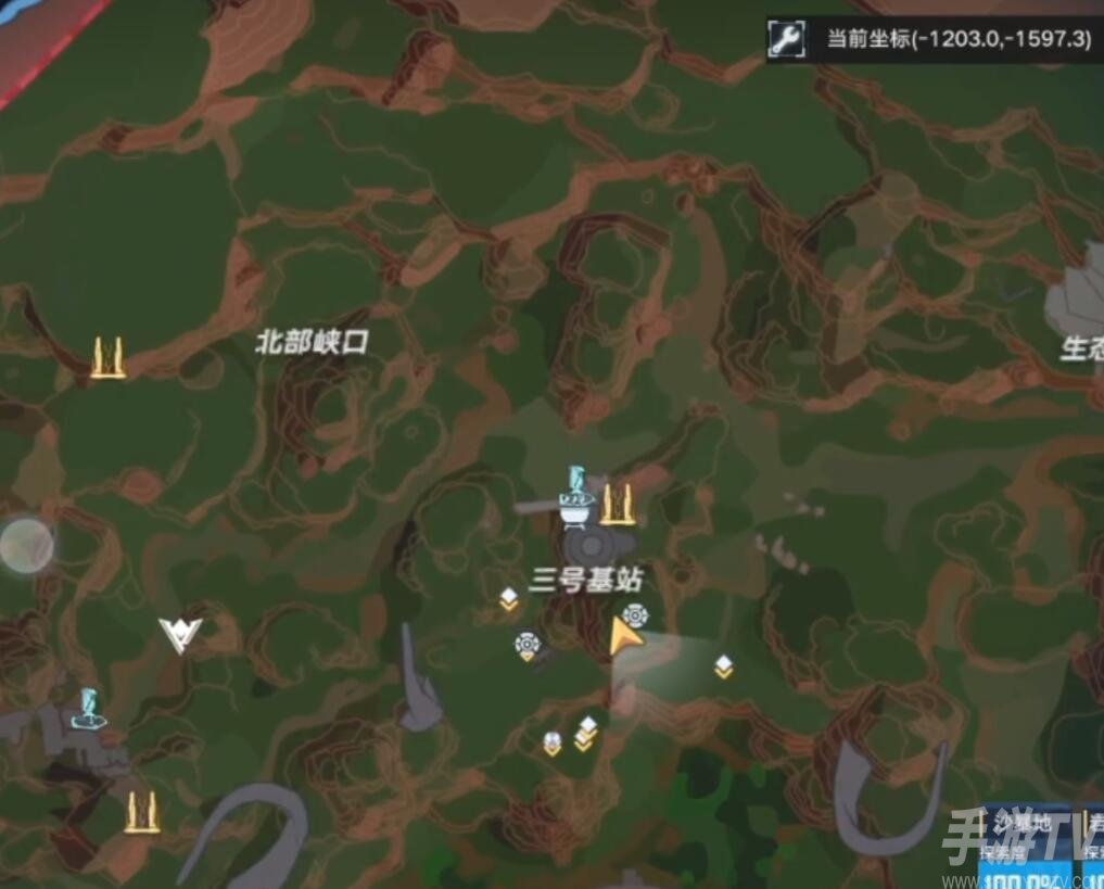 幻塔迷瘴沼泽风景点位置