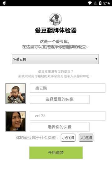 爱豆翻牌体验器
