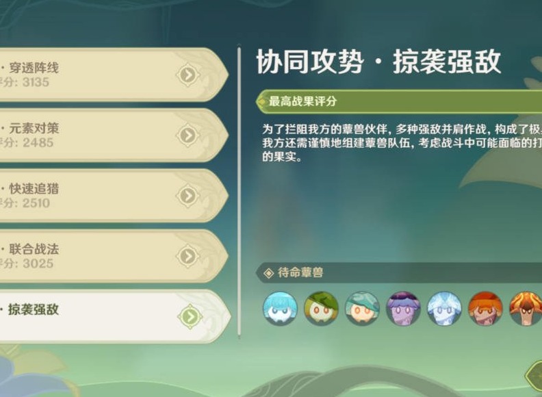 原神協同攻勢掠襲強敵怎麼玩 協同攻勢第五天掠襲強敵陣容一覽