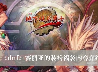 dnf賽麗亞的裝扮福袋有什麼 dnf賽麗亞的裝扮福袋內容攻略